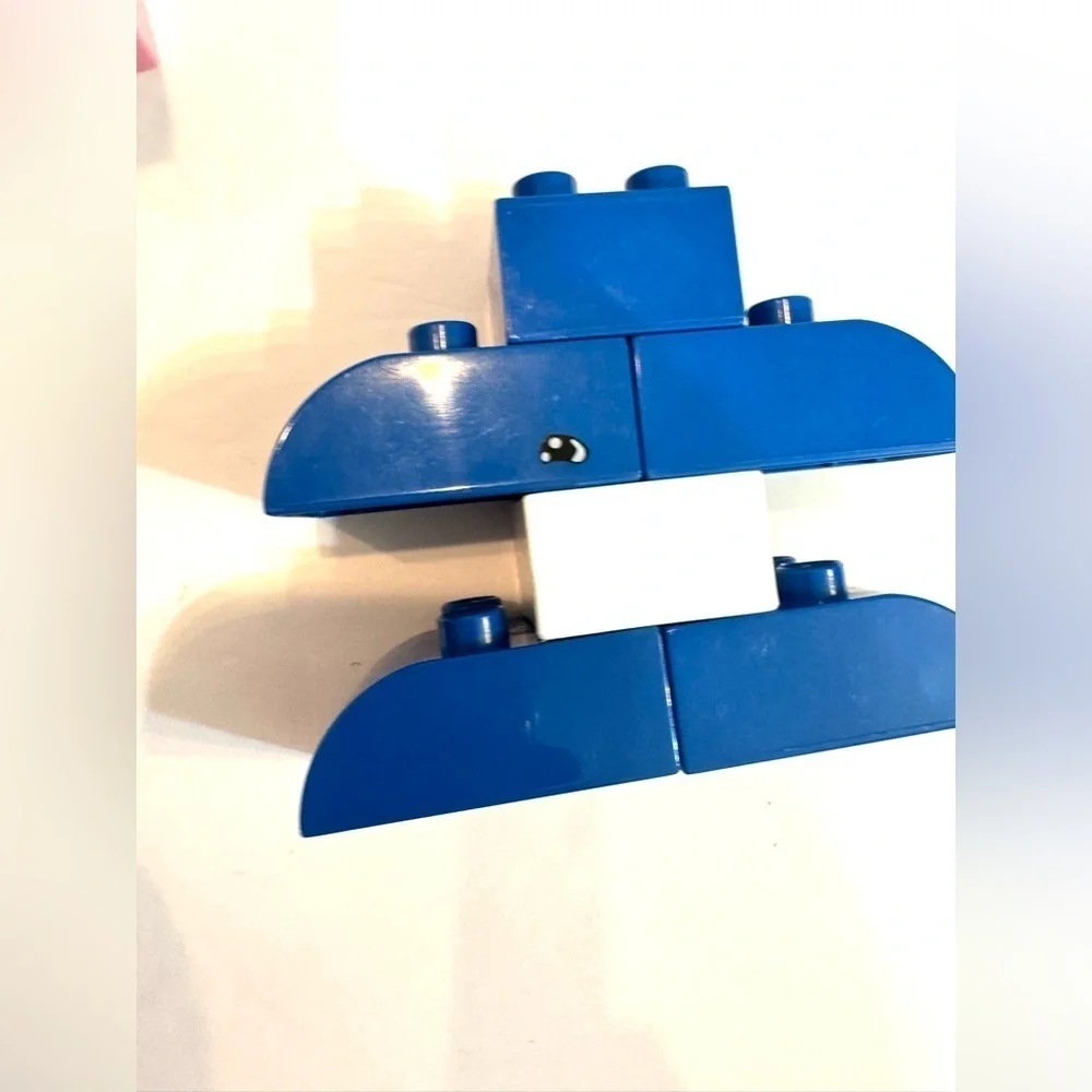 Mega Bloks Junior Lot of 81 Bricks Blocks Building Pieces Toy Replacement Parts